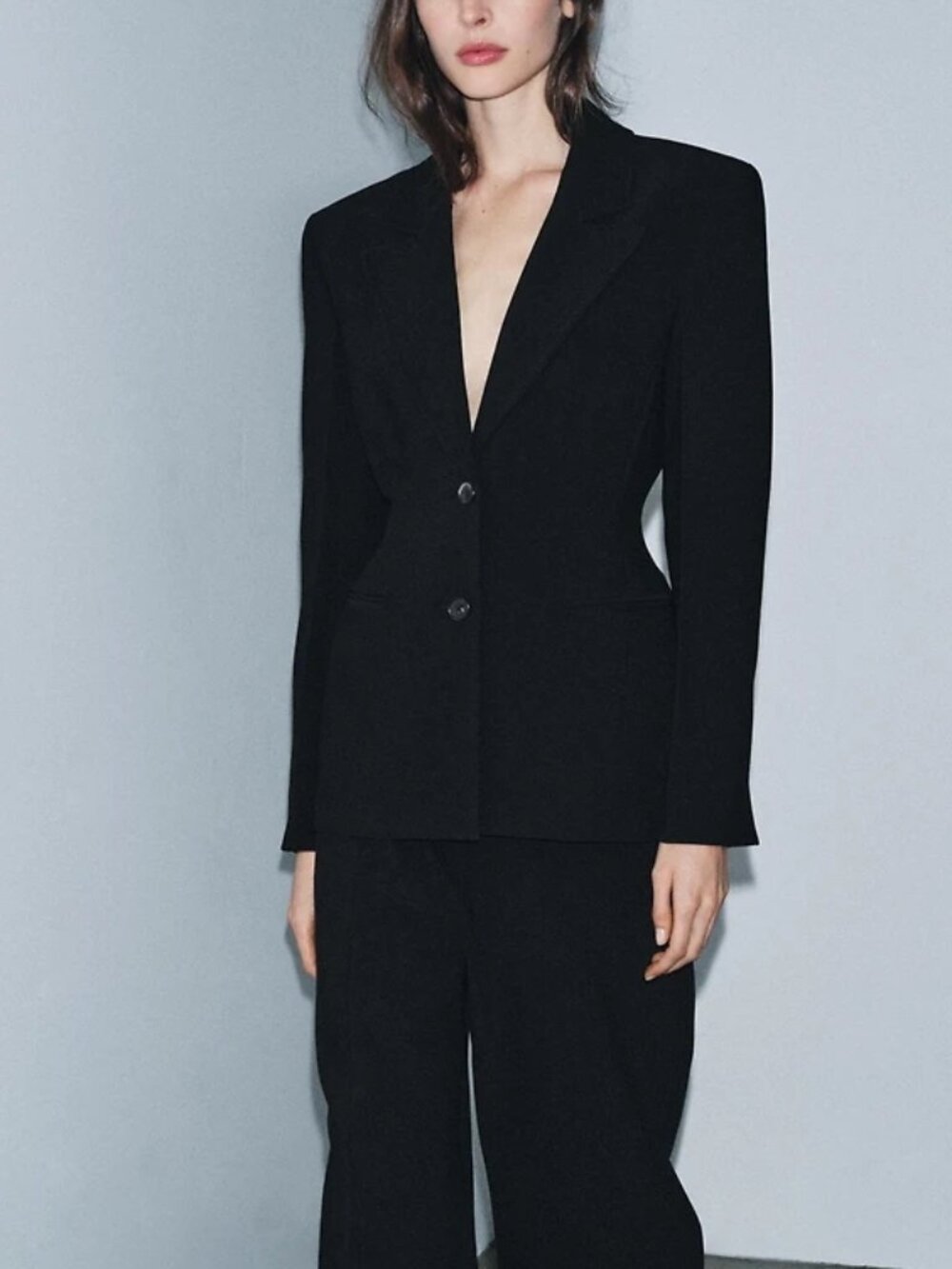 [NWT] ZW Collection Topstitched Fitted Blazer